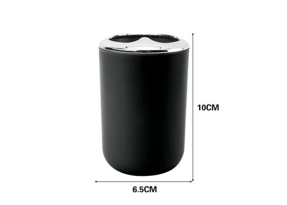 Metallic Toothbrush Holder, Black