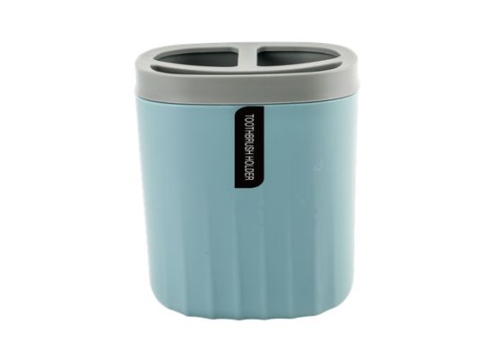 Ripple Toothbrush Holder Dusty Blue