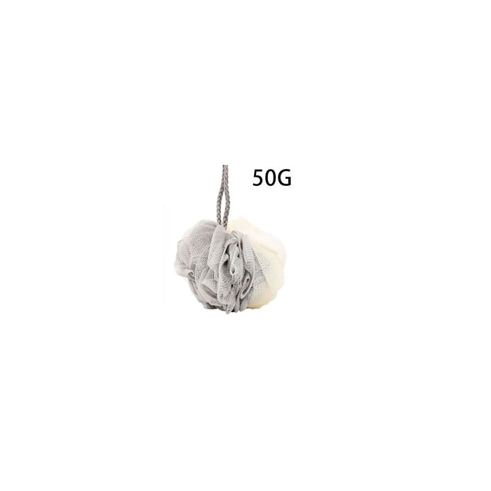 Beige Bath Pouf, 50 g