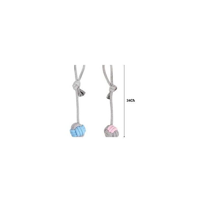 Reflective Hanging Ball Dog Toy, 34 cm