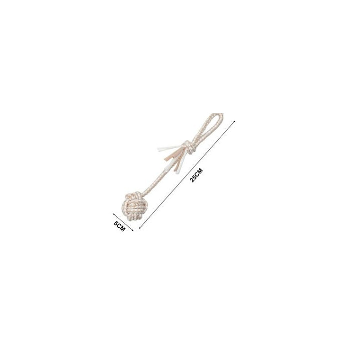 Hanging Ball Dog Toy, 25 × 5 cm