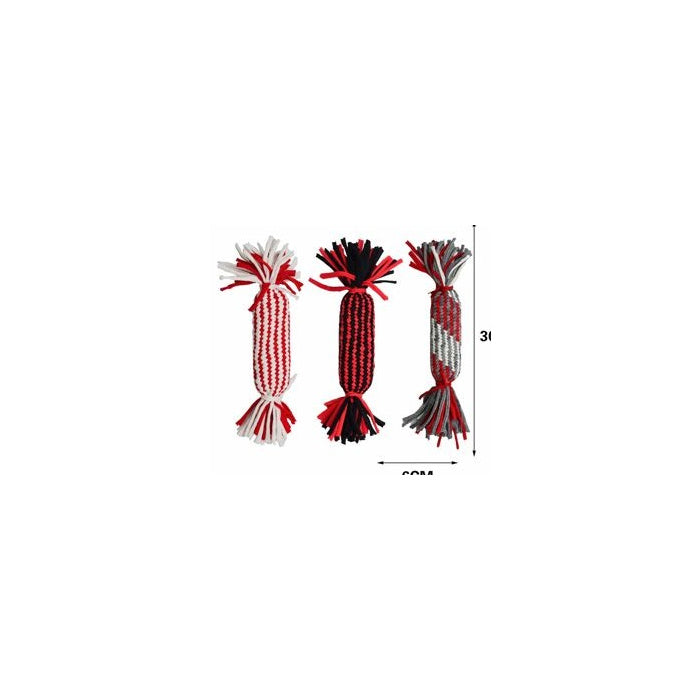 Candy Rope Dog Toy, 30 × 6 cm