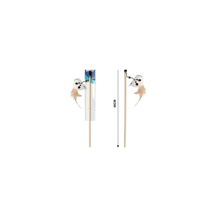 Cat Teaser Wand, 40 cm