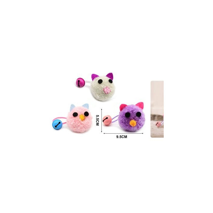 Plush Cat Toy, 9.5 × 5.5 cm