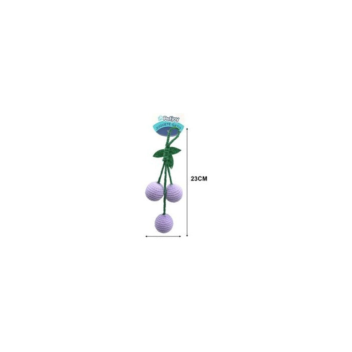 Grape Cat Toy, 23 × 8.5 cm