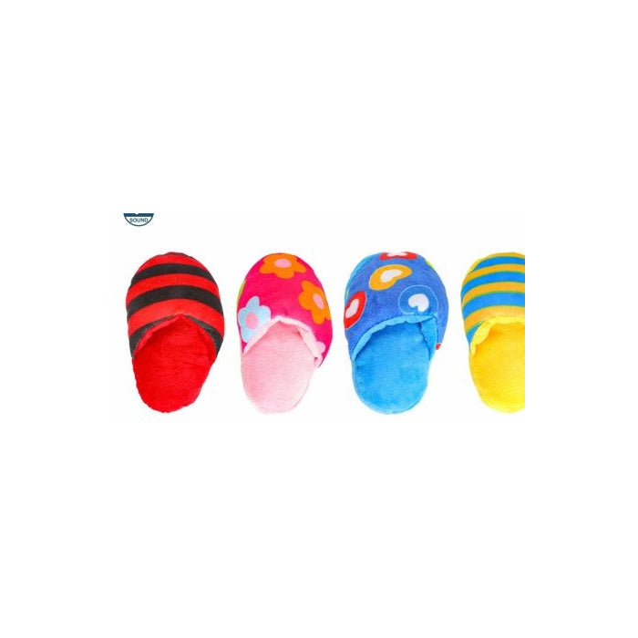 发声拖鞋狗玩具 5.9 英寸（15 cm）