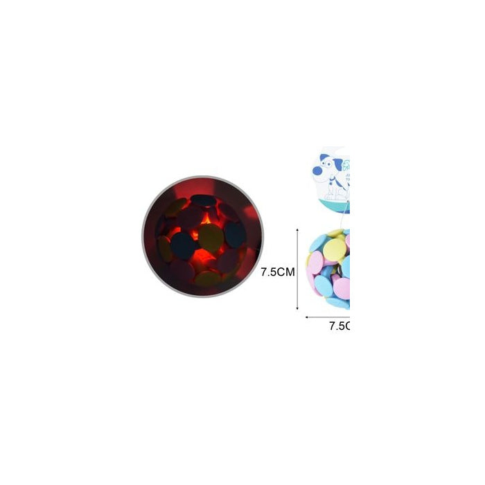 TPR Ball Dog Toy, 7.5 cm