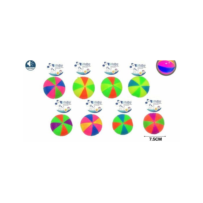 发光发声篮球狗玩具 3 英寸（7.5 cm）