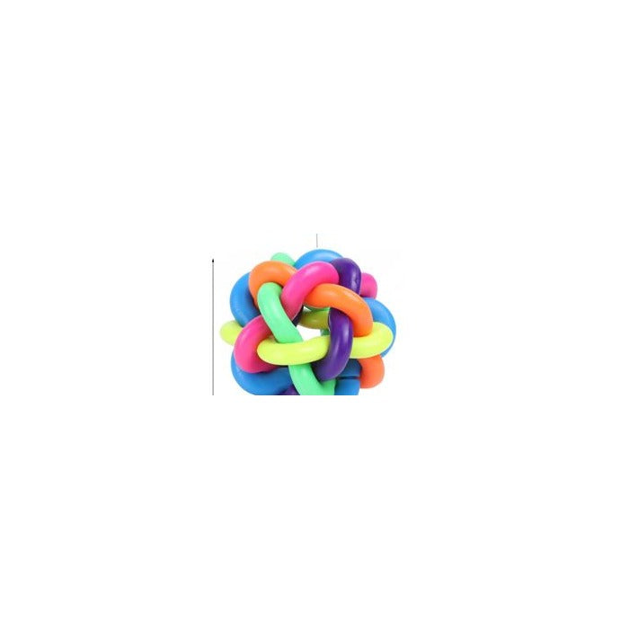彩虹球狗玩具 中号 3.3 英寸（8.5 cm）