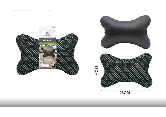 Cooling Fabric Car Headrest, Black