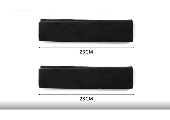 Seat Belt Shoulder Pad, 9.1 × 6.1 in, Assorted Colours