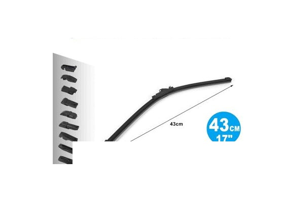 801 Multi-Fit Beam Wiper Blade, 17 in, 1-Pack