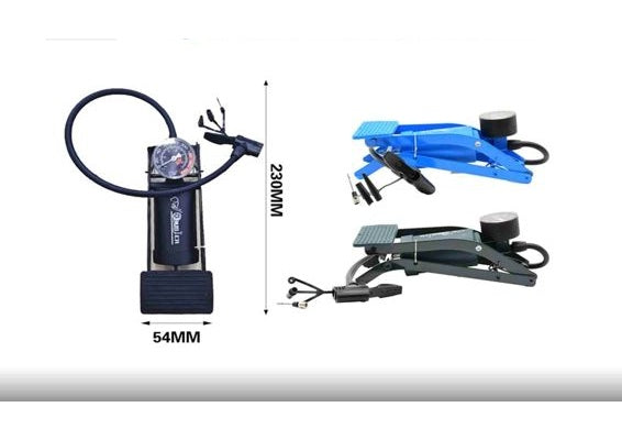 High-Volume Mini Bike Pump - 230 mm