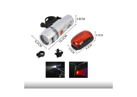 Bike Front & Rear Light Set