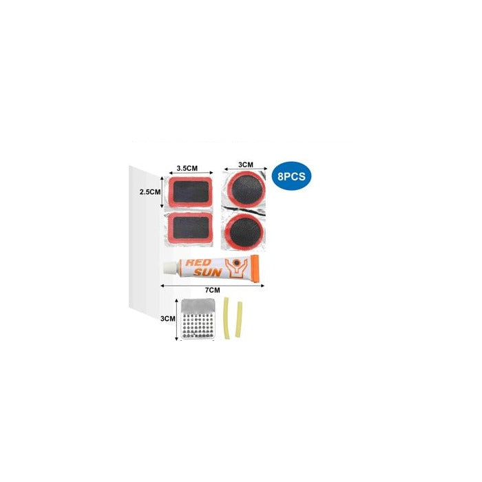 Bicycle Tire Repair Kit - 8PCS