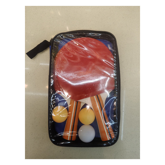 Table Tennis Set with Carry Bag - 2 paddles + 3 balls + carry bag / set