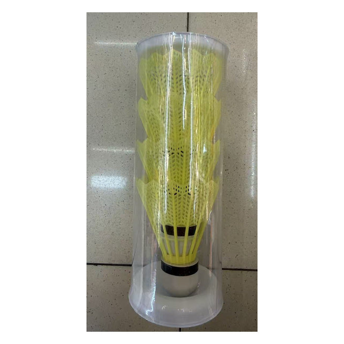Plastic Badminton Shuttlecocks - Tube Pack