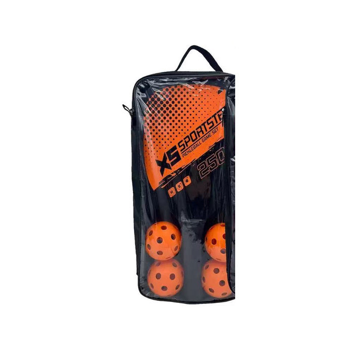Pickleball Set - 2 Paddles + 4 Balls