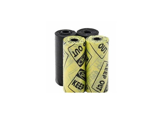 Pet Waste Bags, 4 Rolls of 15, 8.7 x 11.8 in
