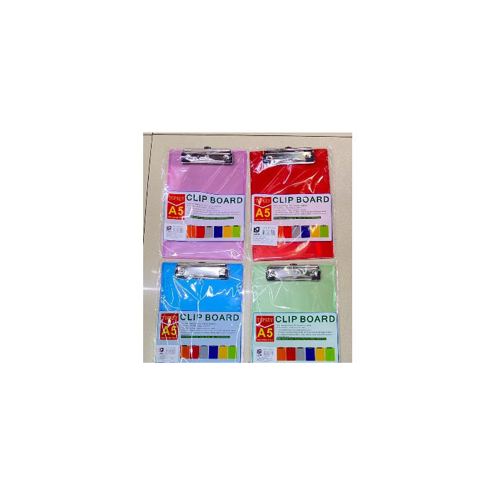 A5 Clear PP Clipboard