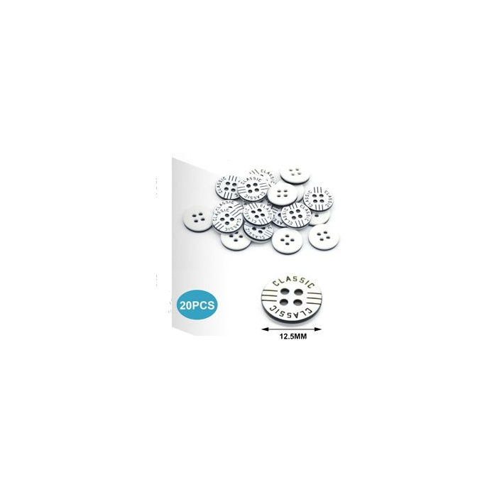 Buttons, 20 pcs