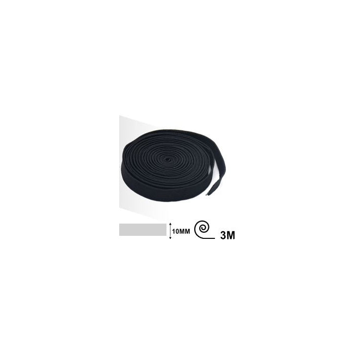 Black Flat Elastic Band