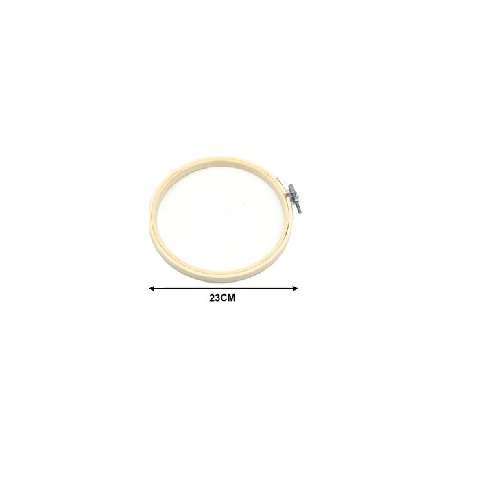 Bamboo Embroidery Hoop, 23 cm