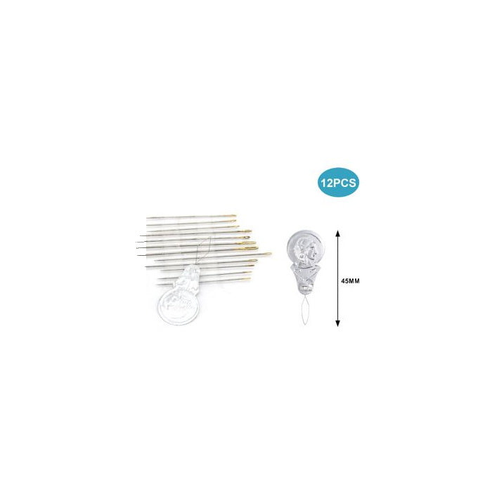 Assorted Sewing Needle Set, 12 pcs