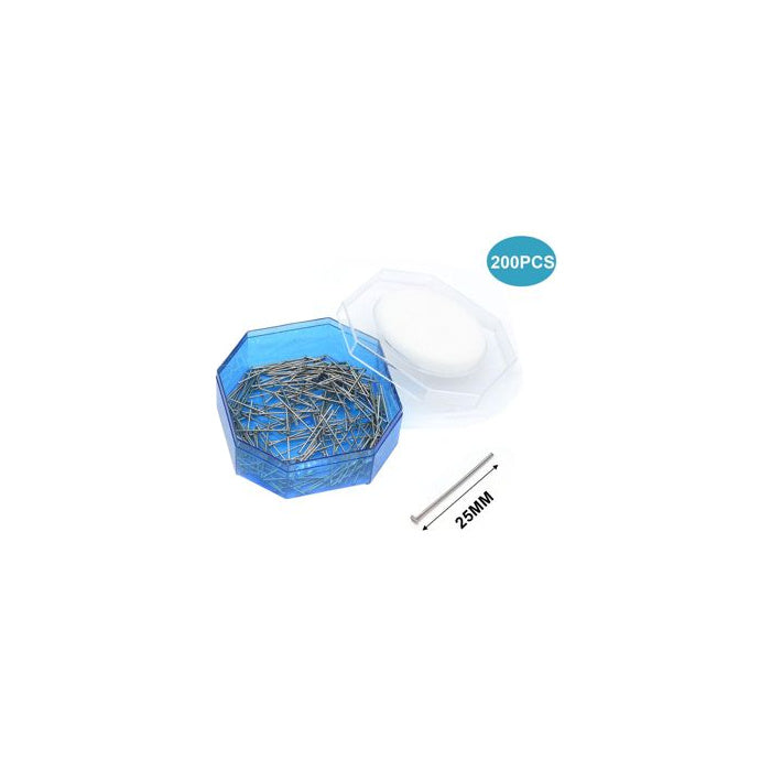 Straight Pins, 200 pcs