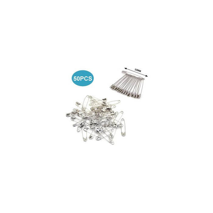 Safety Pins, 50 pcs