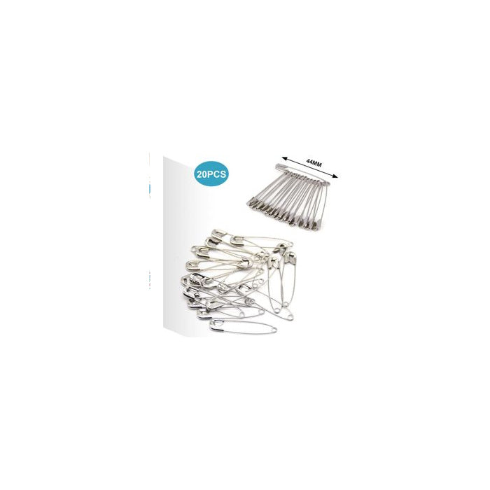 Safety Pins, 20 pcs