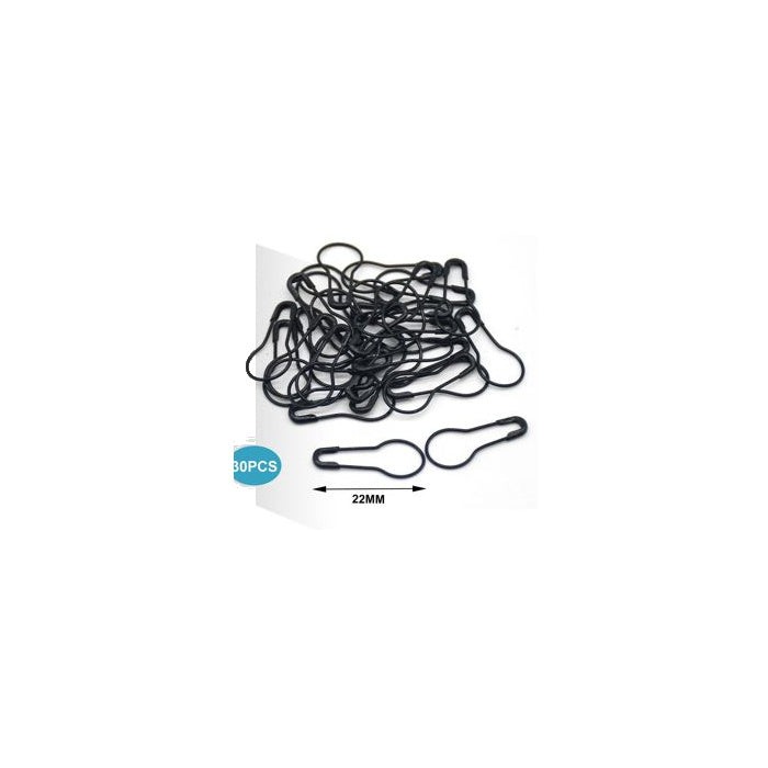 Pear-Shaped Safety Pins