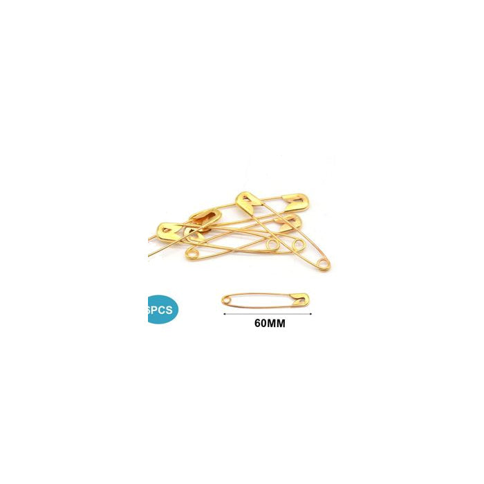 Safety Pins, 6 pcs