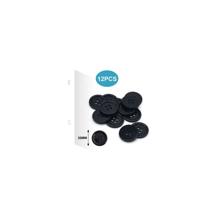 Buttons, 12 pcs
