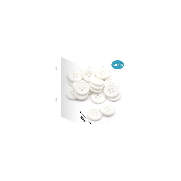Buttons, 24 pcs