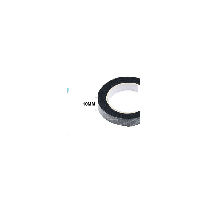 熨烫衬布条 黑色 宽 0.4 英寸（1 cm）