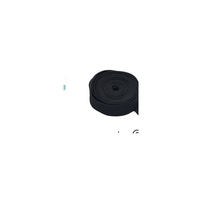 Black Flat Elastic Band - 2M
