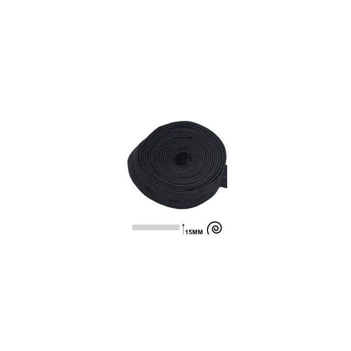 Black Flat Elastic Band - 1.7M