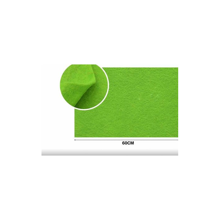 Sage Green Felt Sheet, 40 × 60 cm, 1 mm thickness