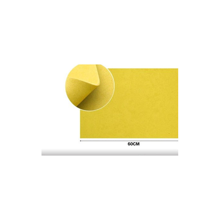 Yellow EVA Craft Foam Sheet, 40 × 60 cm, 2 mm thickness