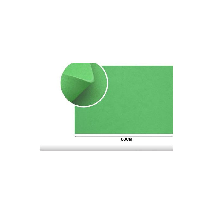 Green EVA Craft Foam Sheet, 40 × 60 cm, 2 mm thickness