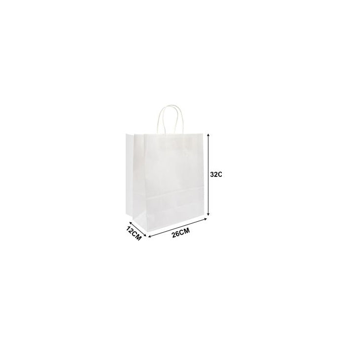 Kraft Paper Gift Bag, 26 × 32 × 12 cm