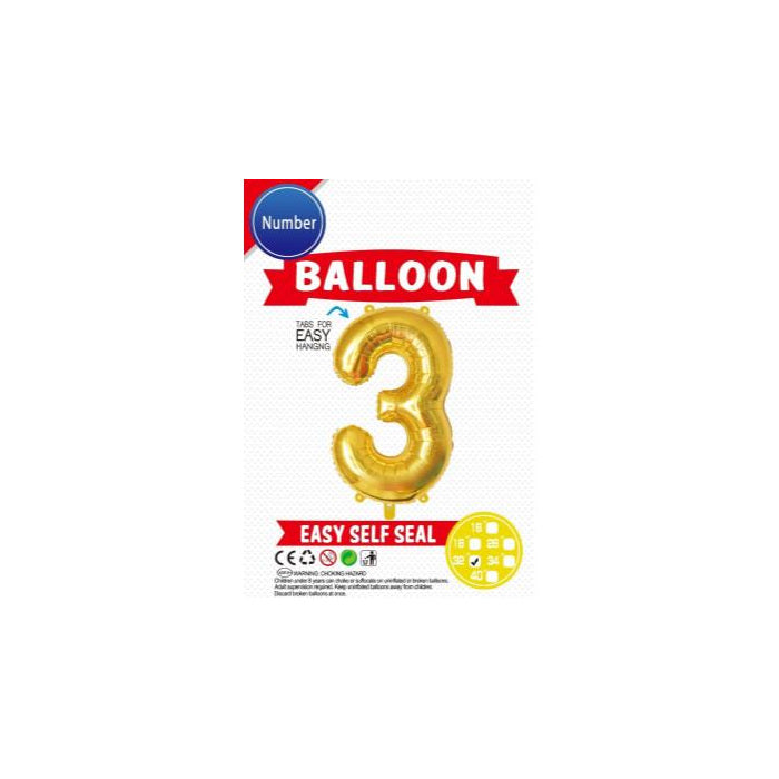 32 in Foil Balloon, 3