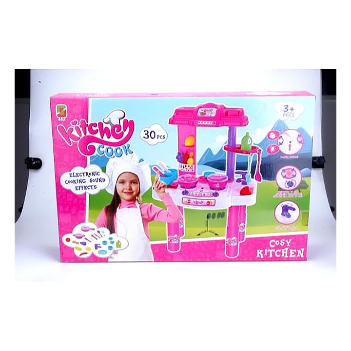 Light & Music Pretend Play Dining Table, Color Box