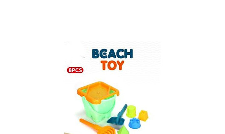 8-Piece Beach Bucket Set