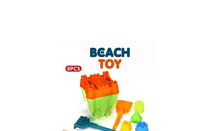 8-Piece Beach Bucket Set