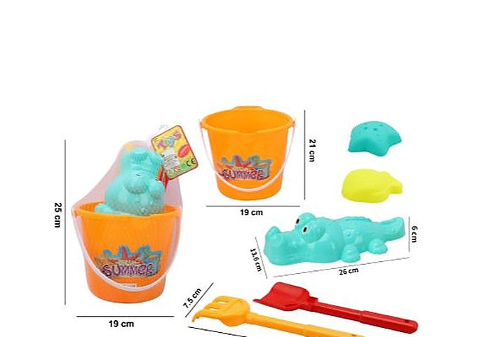Crocodile Beach Bucket Set