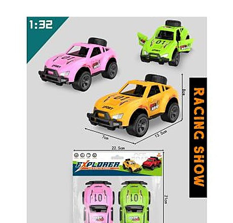 1:32 Double-Door Off-Road Vehicle (Friction Mountain Racing Car)
