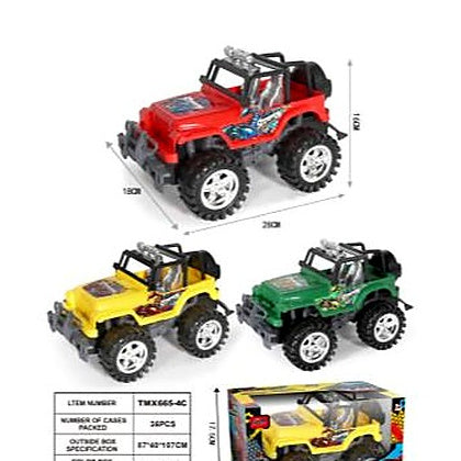 Friction Scorpion Jeep Off-Road Vehicle
