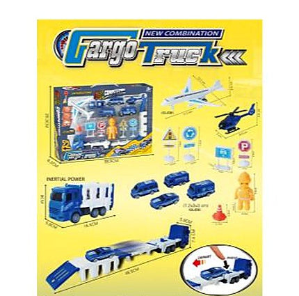 Foldable Friction Catapult Track Car Set